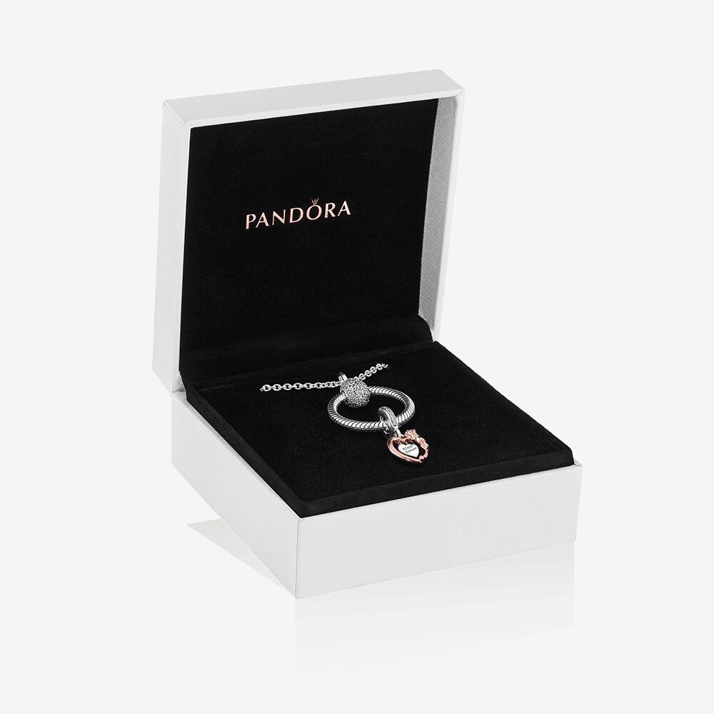 Rose Flower Pandora O Pendant Gift Set