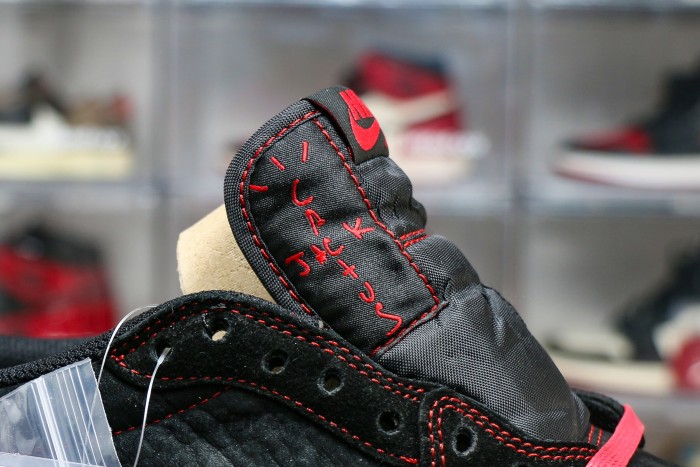 Travis Scott x Air Jordan 1 Low Black Phantom Concept