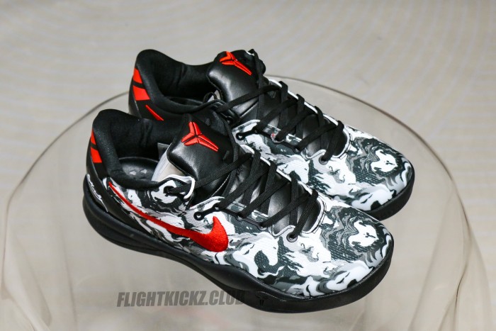 Nike Kobe 8 Protro Black Red Year Horse(A1）