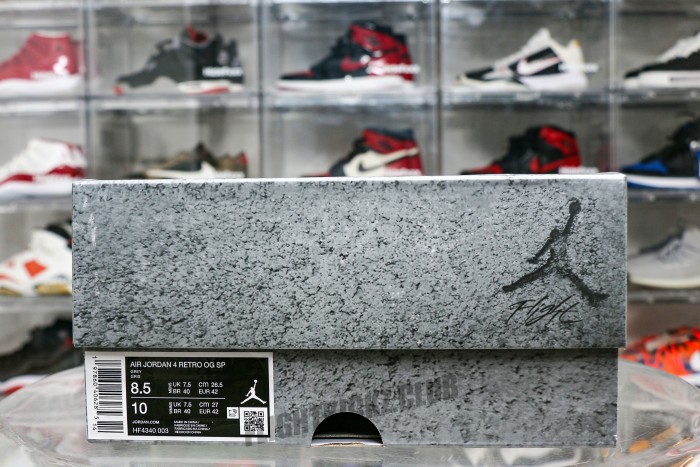 Nigel Sylvester X Jordan 4 Retro Brick By Brick Grey 2026 (A1 Batch)
