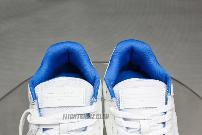 Off-White Out Of Office  OOO  Low Tops For Walking White White Dark Blue
