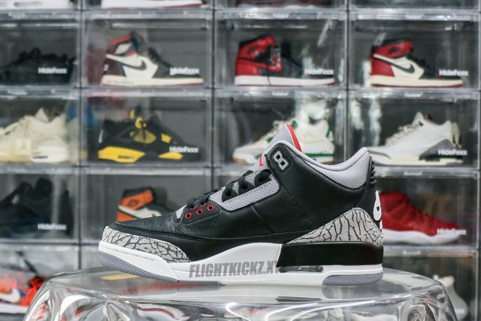 Air Jordan 3 Retro Black Cement Reimagined 2024（A1）