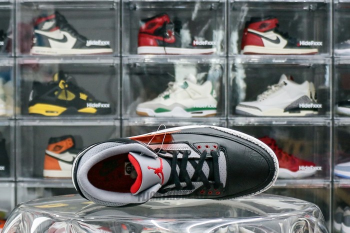 Air Jordan 3 Retro Black Cement Reimagined 2024（A1）