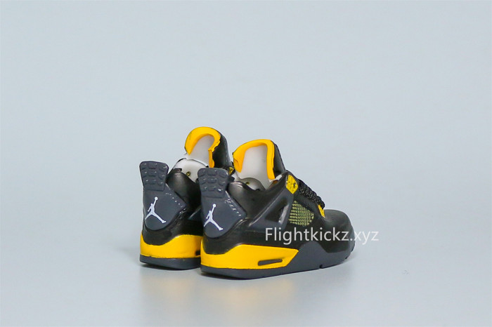 Mini Sneaker Air Jordan 4 Thunder 3D keychain