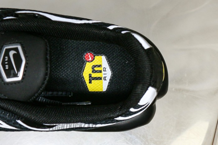 Air Max Plus Premium Black Metallic Silver