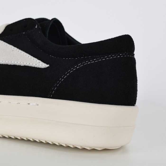R!ck Owens Luxor Suede Vintage Suede ‘Black White ’