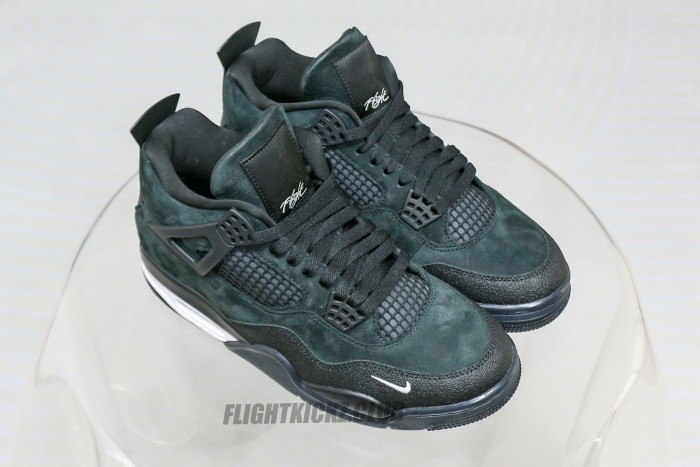Nigel Sylvester X Jordan 4 Retro Brick By Brick Black