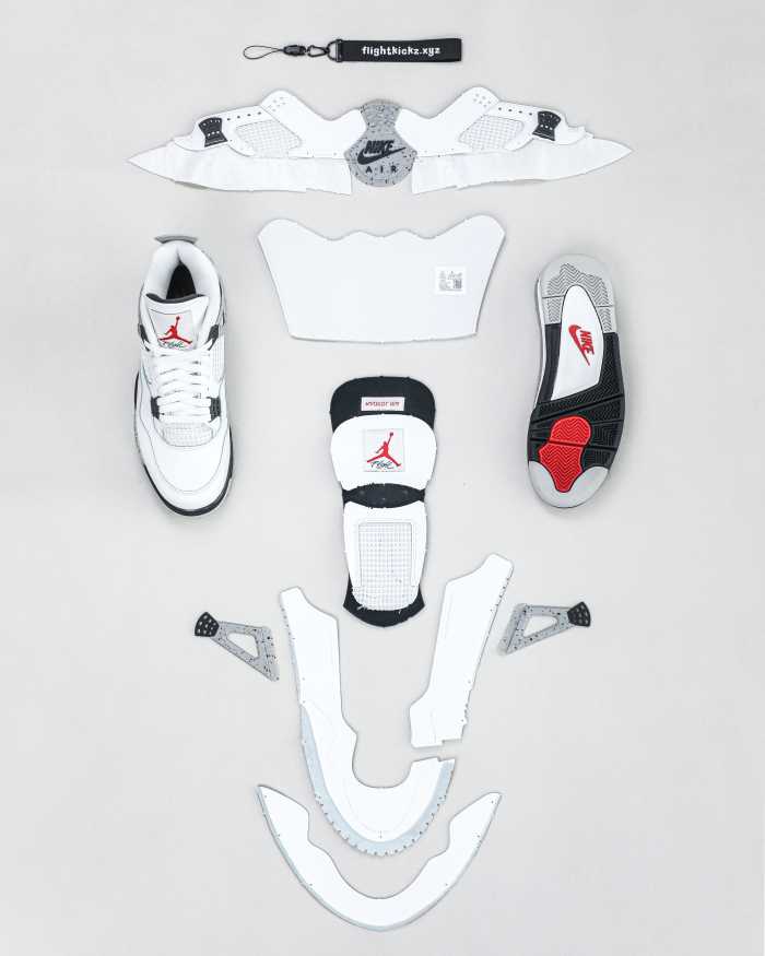 Air Jordan 4 Retro OG 'White Cement' 2025（A1）