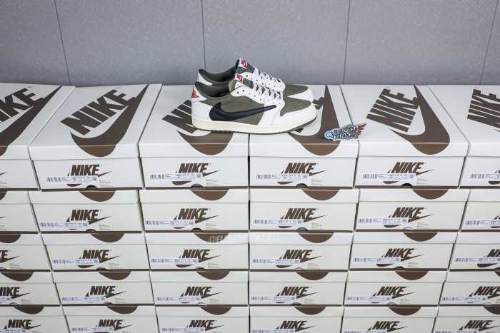 US Warehouse:Travis Scott x Air Jordan 1 ' Medium Olive' （A1）