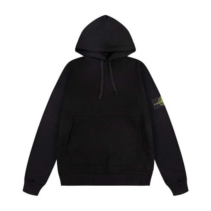 Stone Island Basic Functional Unisex Hoodie with a compass badge