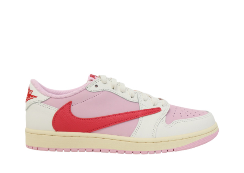 Travis Scott x Air Jordan 1 Low OG Shy Pink Pack Tropical Pink 2026 (A1)