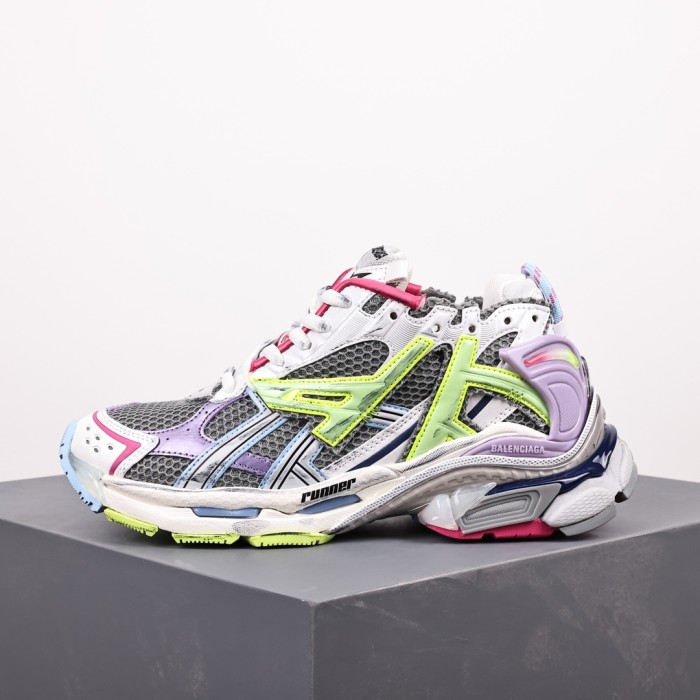 Balenciag* Wmns Runner Sneaker 'Grey Multi-Color'