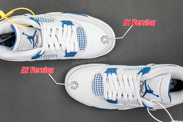 Air Jordan 4 “Military Blue 2024  (A2 Batch)