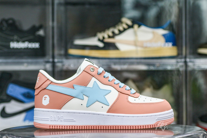 Bapesta Pastel White Pink 2021