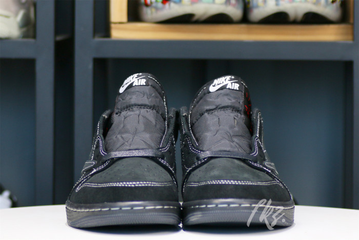 US Warehouse:Travis Scott x Nike Air Jordan 1 Low OG “Black/Phantom”（A1）