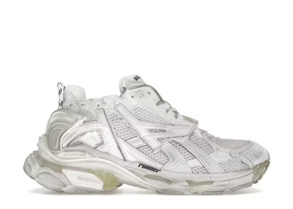 Balenciag* Runner Sneaker White