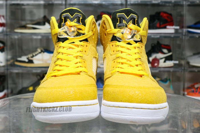 Air Jordan Air Jordan Air Jordan 5 Retro Ncaa Pack Michigan Sample
