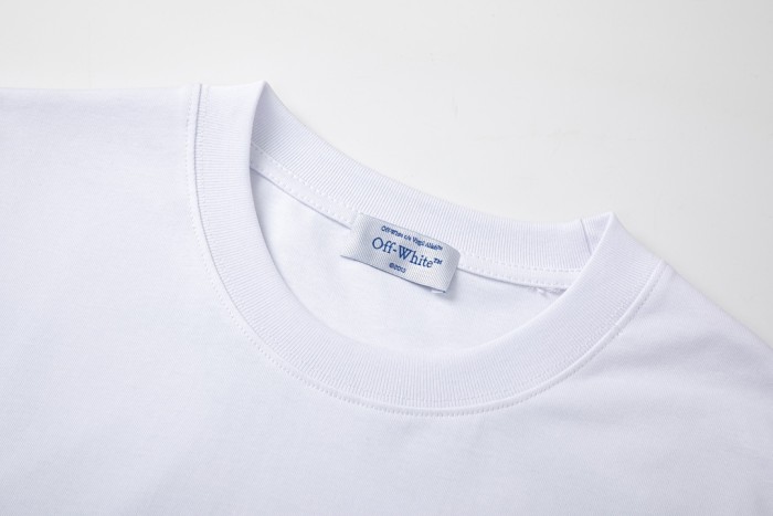 Off-White Green Blue Arrow T-Shirt
