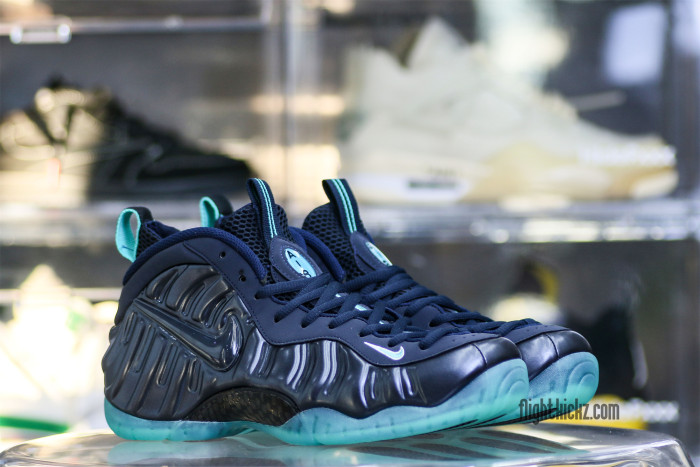 Nike Air Foamposite Pro (Obsidian/Aqua)（A1）