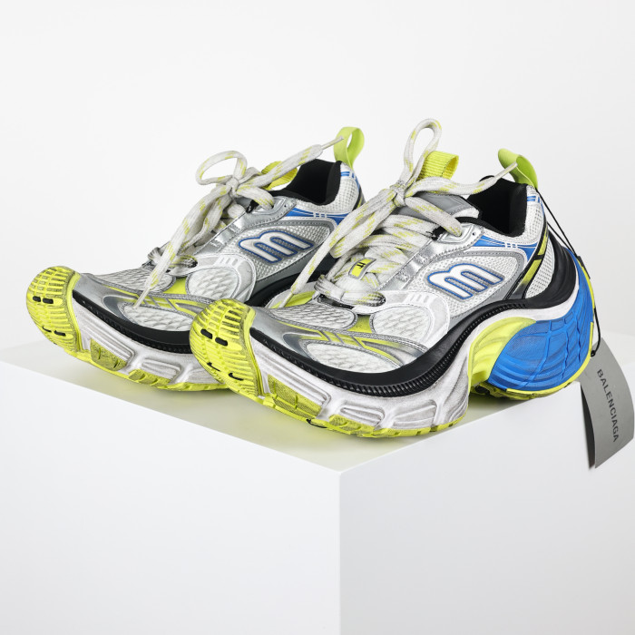 Balenciag* 10XL Sneaker White Grey Neon Green