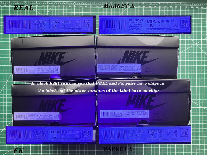 US Warehouse:Travis Scott x Nike Air Jordan 1 Low OG “Black/Phantom”（A1）