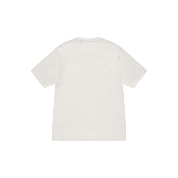 Stussy Oval Figure Print Loose Short Sleeve T-shirt