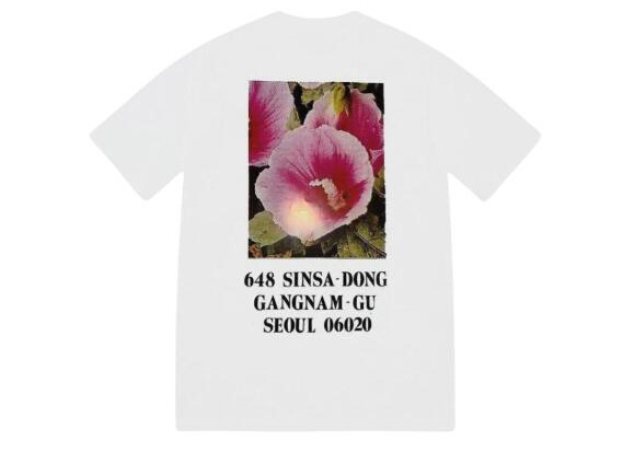 Suprem3 Seoul Box Logo Tee White