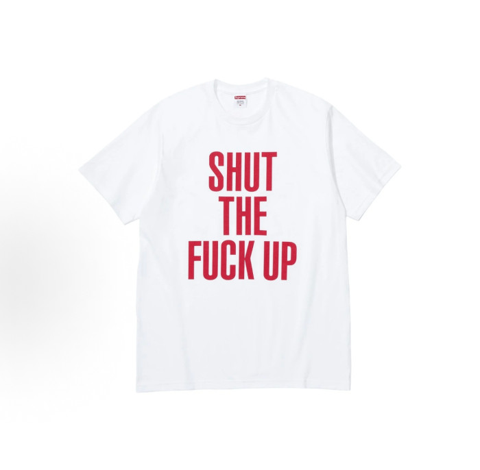 Supreme × NUMBER(N)INE FW25 WEEK16 Shut Up T-Shirt