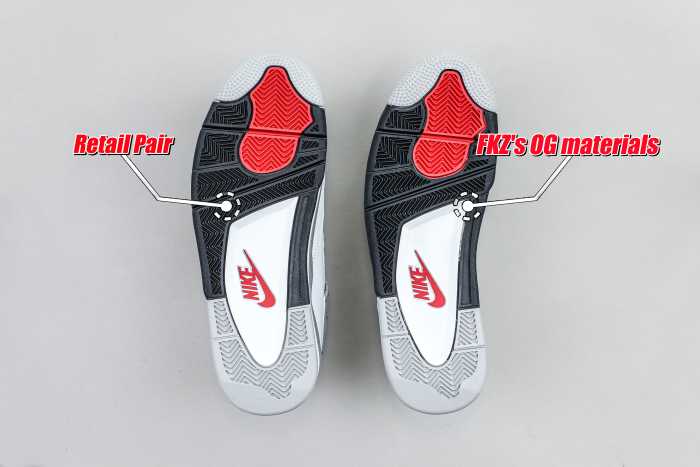 Air Jordan 4 Retro OG 'White Cement' 2025（A1）