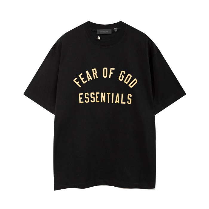 FOG  Essentials 2025 Spring SummerLetter Print Short Sleeve T-Shirt