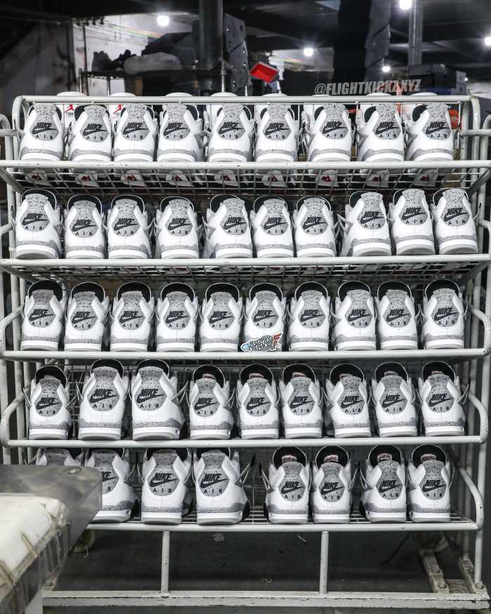 Air Jordan 4 Retro OG 'White Cement' 2025（A1）