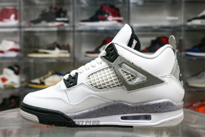 US Warehouse:Air Jordan 4 Retro OG 'White Cement' 2025 ( A1)