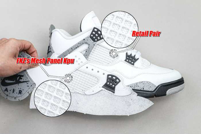 Air Jordan 4 Retro OG 'White Cement' 2025（A1）