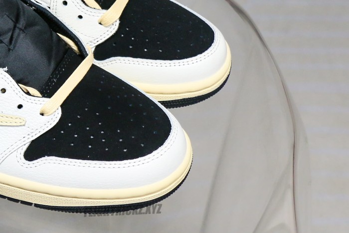 Travis Scott x Air Jordan 1 Low Black White Concept