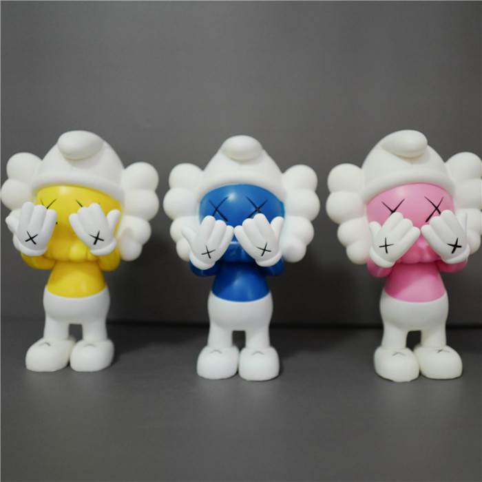Smurf KAWS Figure