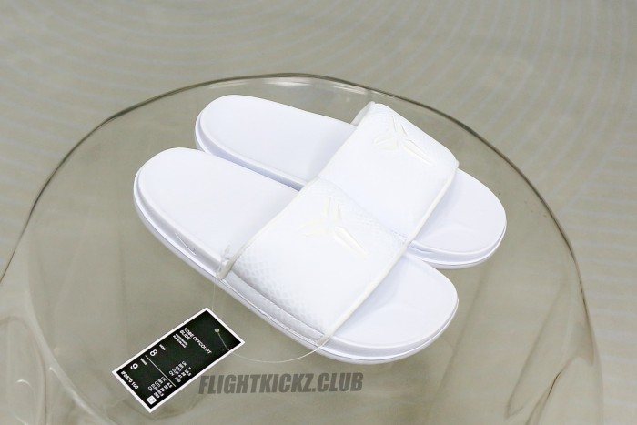Nike Kobe Offcourt Slide Triple White(A1)