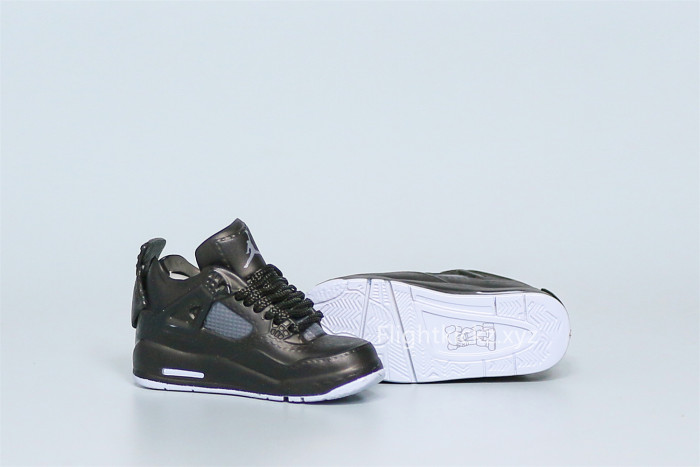 Mini Sneaker Kaws x Air Jordan 4 Dark Grey 3D keychain