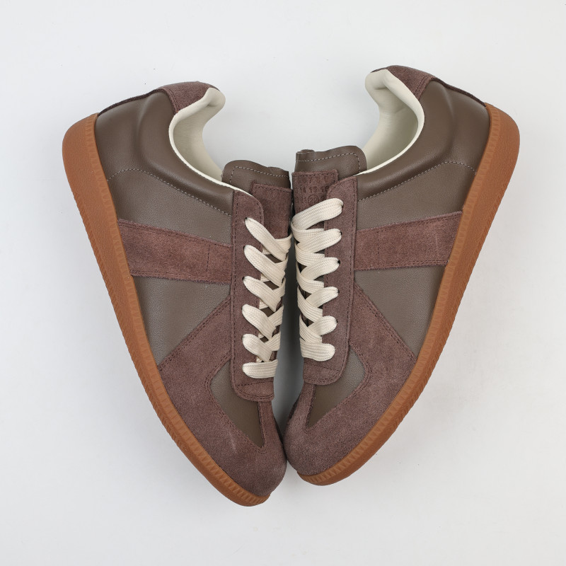 M@ison M@rgiela Replica Low 'Dirty Wash Brown'