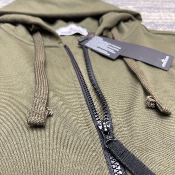 Stone Island Autumn/Winter Zip-Up Hoodie