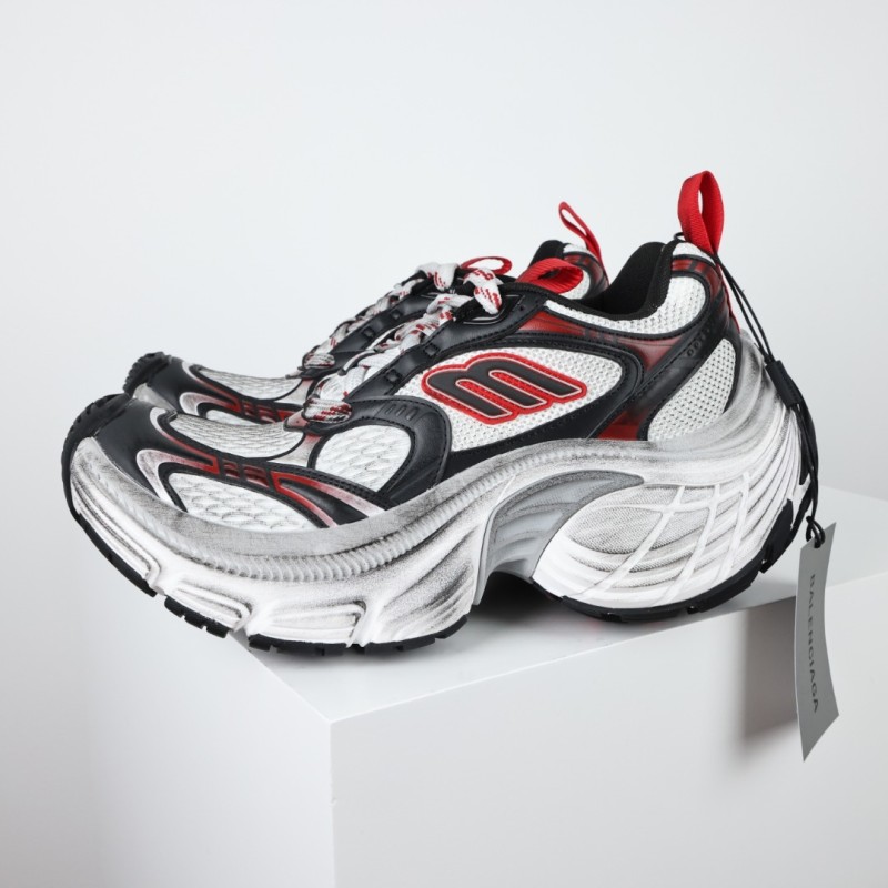 Balenciag* 10XL Sneaker Grey White Red