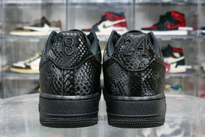 Nike Air Force 1 Low Kobe Bryant Forever Black（ A1）