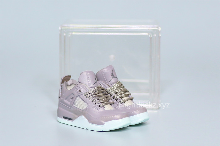 Mini Sneaker Kaws X Air Jordan 4 Grey 3D keychain