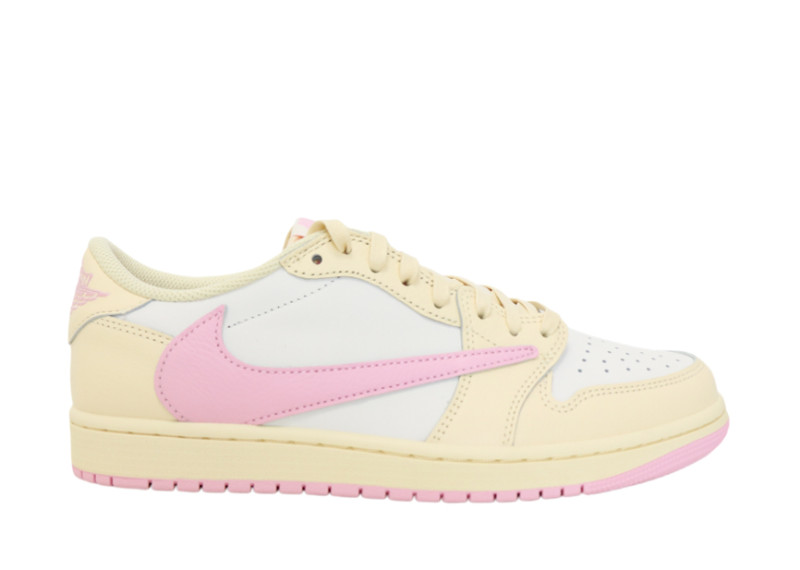 Travis Scott x Air Jordan 1 Low OG “Pink Pack”  Muslin Pink 2026 （A1）