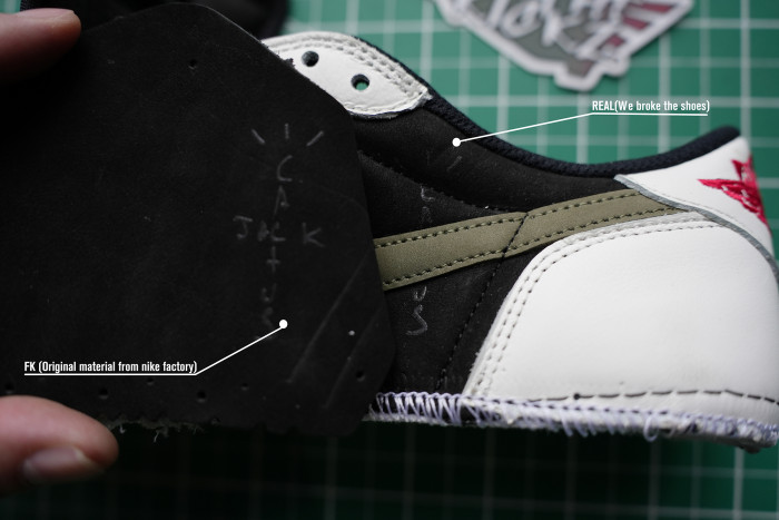 US Warehouse: Travis Scott x Air Jordan 1 Low OG SP WMNS Olive （A1）
