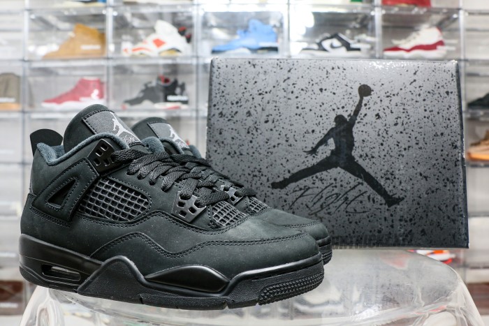 Jordan 4 Retro GS Black Cat 2025  GS（A1）