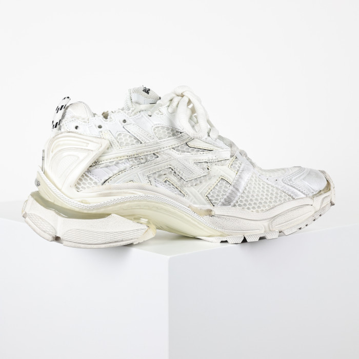 Balenciag* Runner Sneaker White