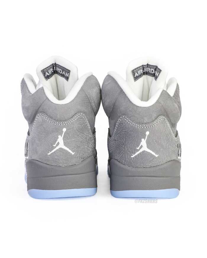 US Warehouse: Air Jordan 5 Retro Wolf Grey 2026 (A1)