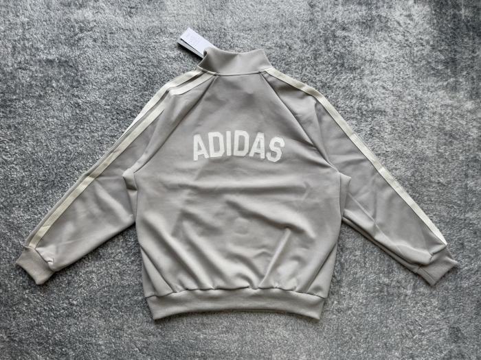 Adidas ST SPORTS KN TT Logo Letter Stripe Raglan Long-Sleeve Jacket