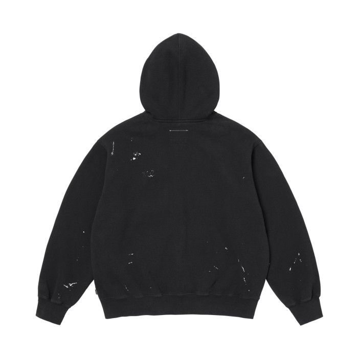 Supreme MM6 Maison Margiela Box Logo Zip Up Hooded Sweatshirt
