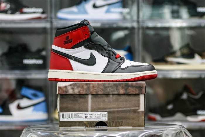 Air Jordan 1  Retro High OG Black Toe Reimagined（A1）